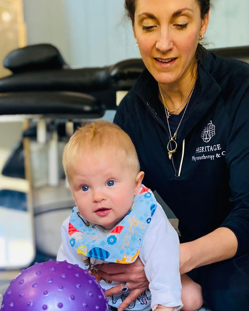 Heritage Physiotherapy & Co Developmental Checks with our specialist Children’s Physiotherapist 
