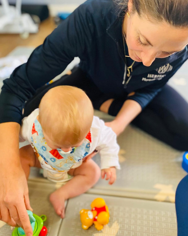 Heritage Physiotherapy & Co Developmental Checks with our specialist Children’s Physiotherapist 